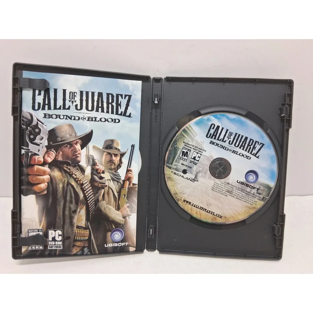 Call of Juarez Bound in Blood PC DVD-ROM Ubisoft Techland Western FPS Game 2009